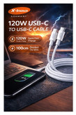 X-INOVA XC02 Type-C Cable 6A 120W
