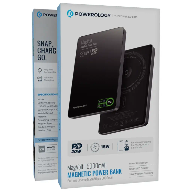 Powerology 5000mAh Magnetic