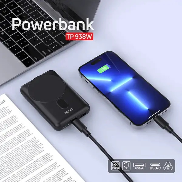 TSCO TP-938W Wireless Powerbank