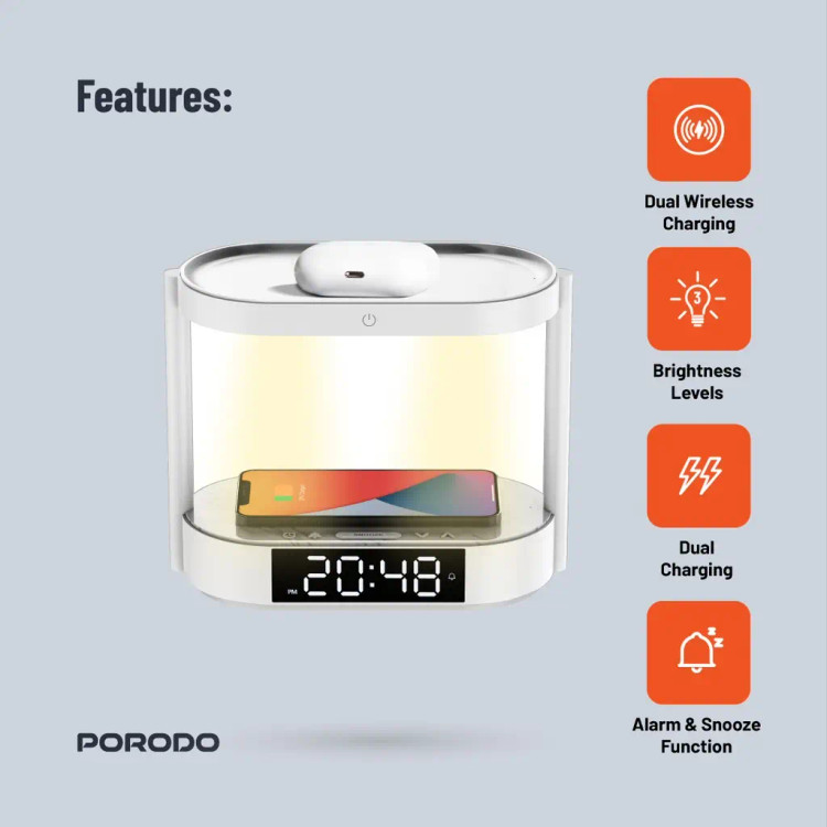 Porodo Lamp Wireless Charger