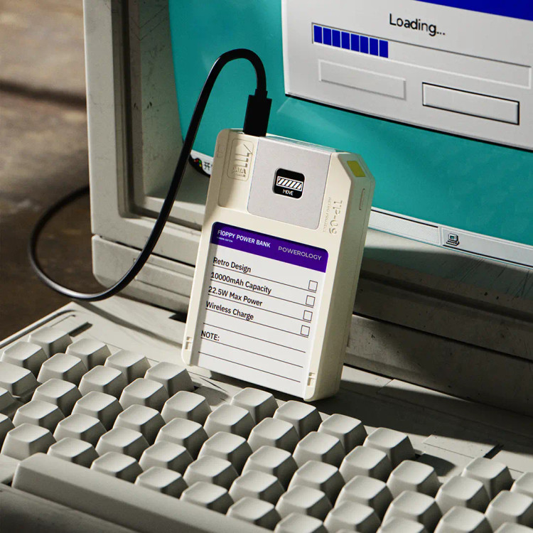 FLOPPY 64GB Storage Power Bank