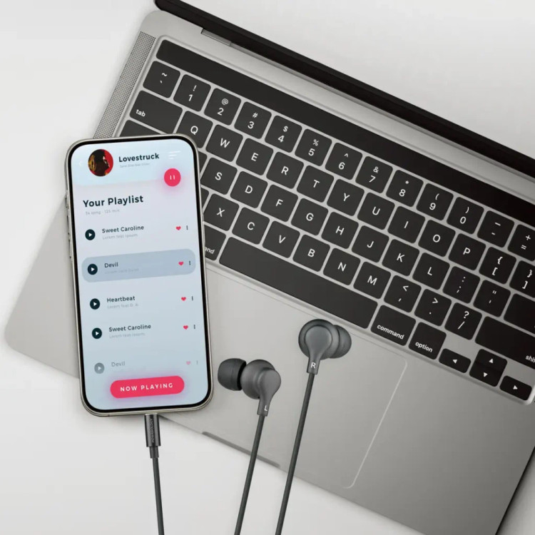 هندزفری سیمی استریو پاورولوژی Type-C (Type-C Stereo Wired Earphone)