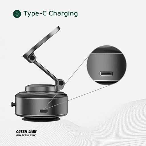 هولدر خودرو گرین لاین مدل GX-31 مجهز به مکش خودکار