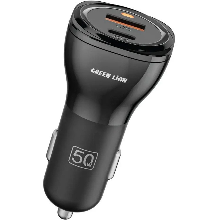 green-dual-port-car-charger-50w