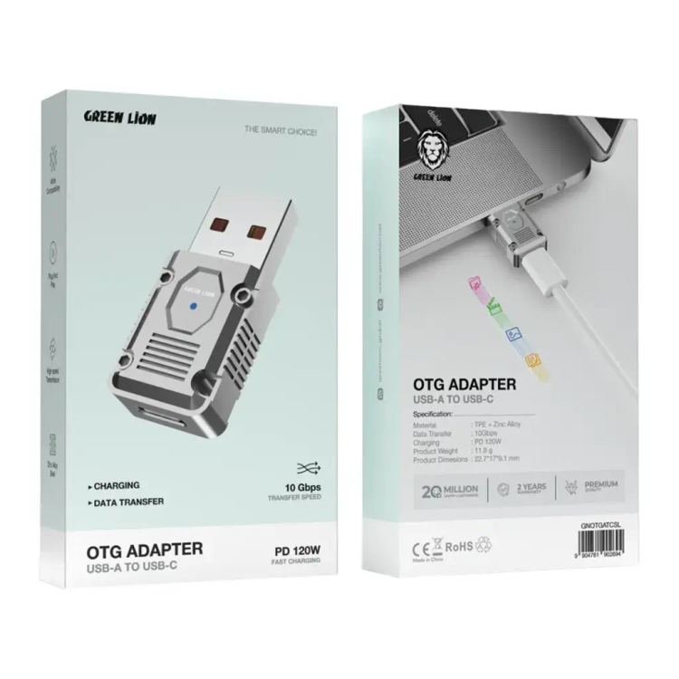 مبدل-otg-گرین-لاین-usb-c-120w