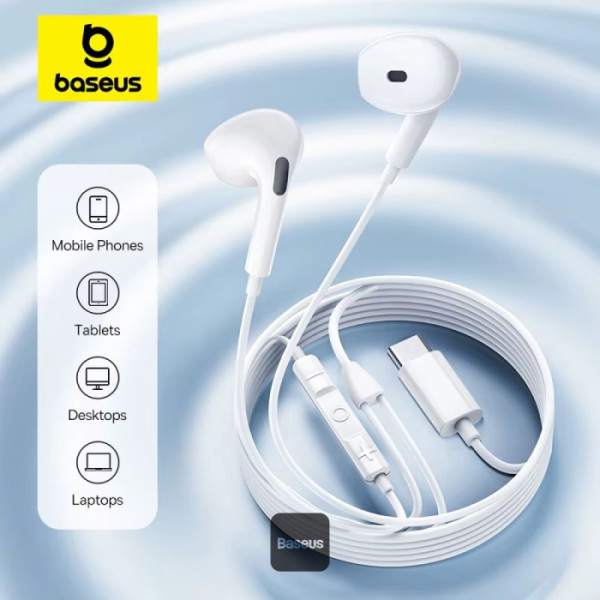 هدفون-سیمی-basous-encok-cz19-usb-c