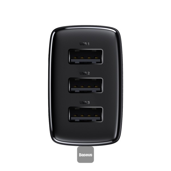 شارژر-باسئوس-compact-۱۷وات-سهپورت