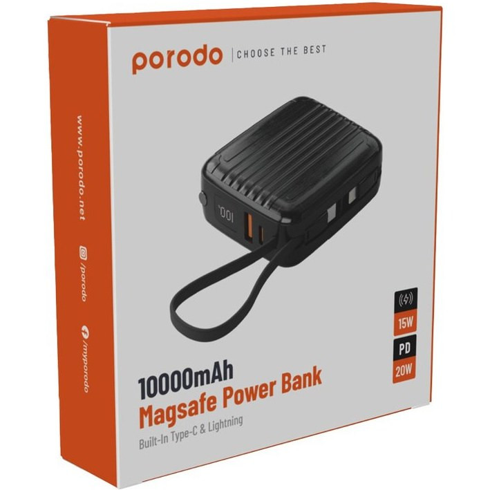 porodo-magsafe-10000mah-powerbank-black