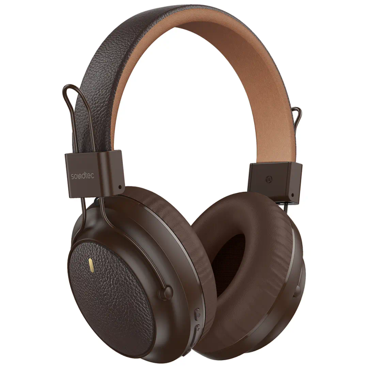 هدفون-چرمی-پرودو-soundtec-بیسیم