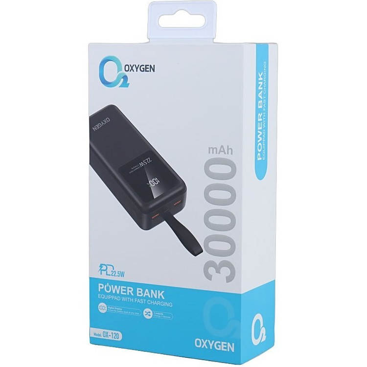 پاوربانک-اکسیژن-ox120-۳۰۰۰۰