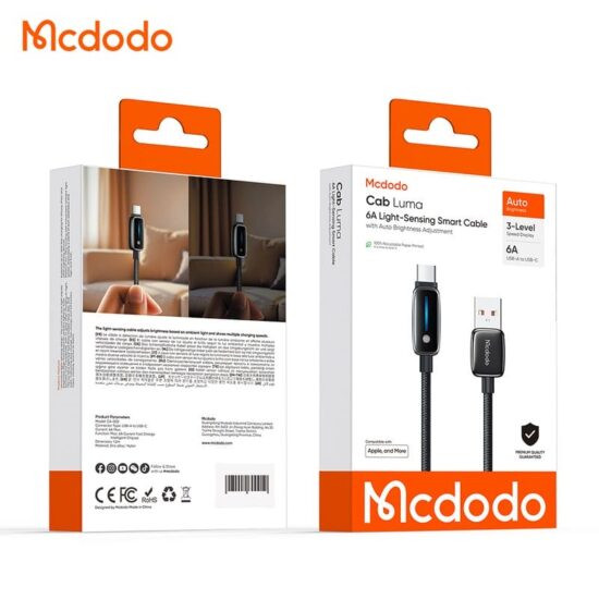 کابل-mcdodo-نایلونی-۱.۲متر