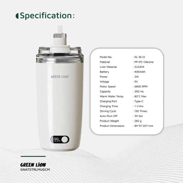 gnatstrlmugcm-type-c-rechargeable-mug